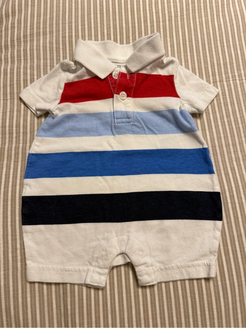 Baby Gap 0-3 Month Striped Onesie Body Suit